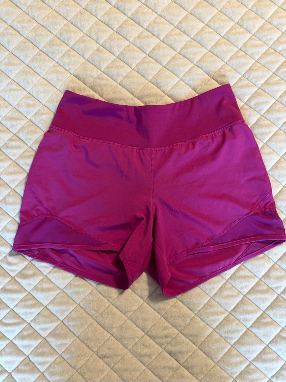 Old Navy purple athletic shorts with key pocket - size small